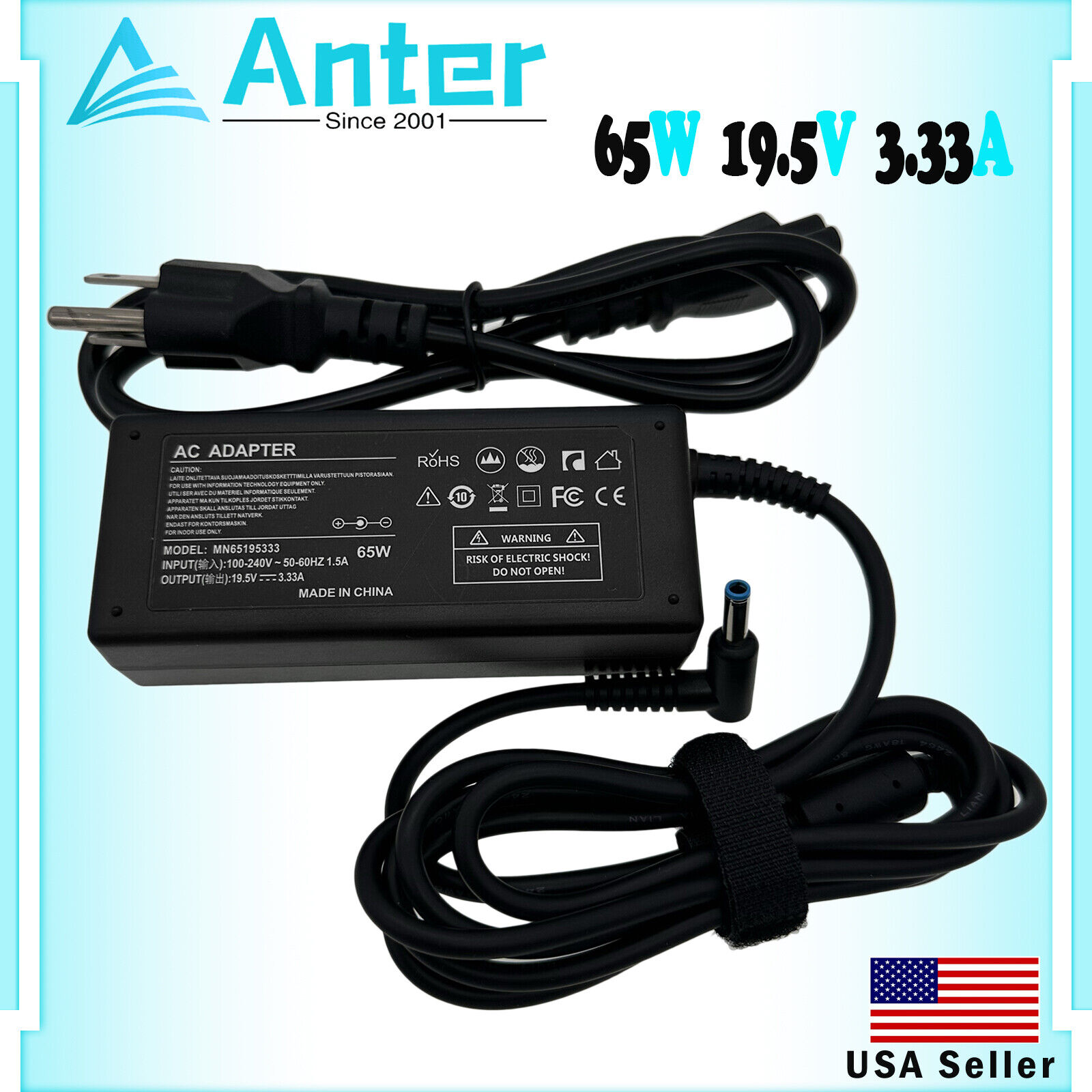 AC Adapter Charger Power for HP Pavilion 15-n210dx 15-n211dx 15-n219sl 15-n213ca