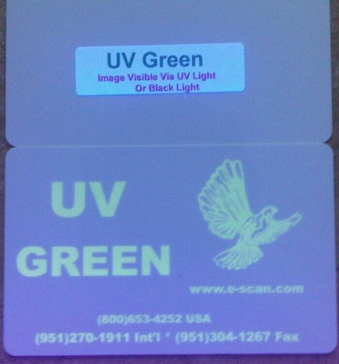 SUPER SALE  Zebra UV Green Ribbon, 1000 prints - P330i . .   Made in USA