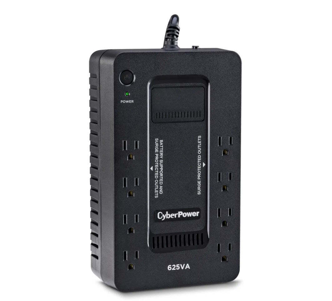 CyberPower XC625-R 625VA/375W 8 Outlets UPS - Certified Refurbished