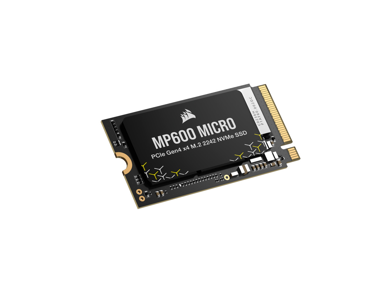 Corsair MP600 MICRO 1TB M.2 2242 key M SSD single sided PCIe Gen 4.0 x4 Drive