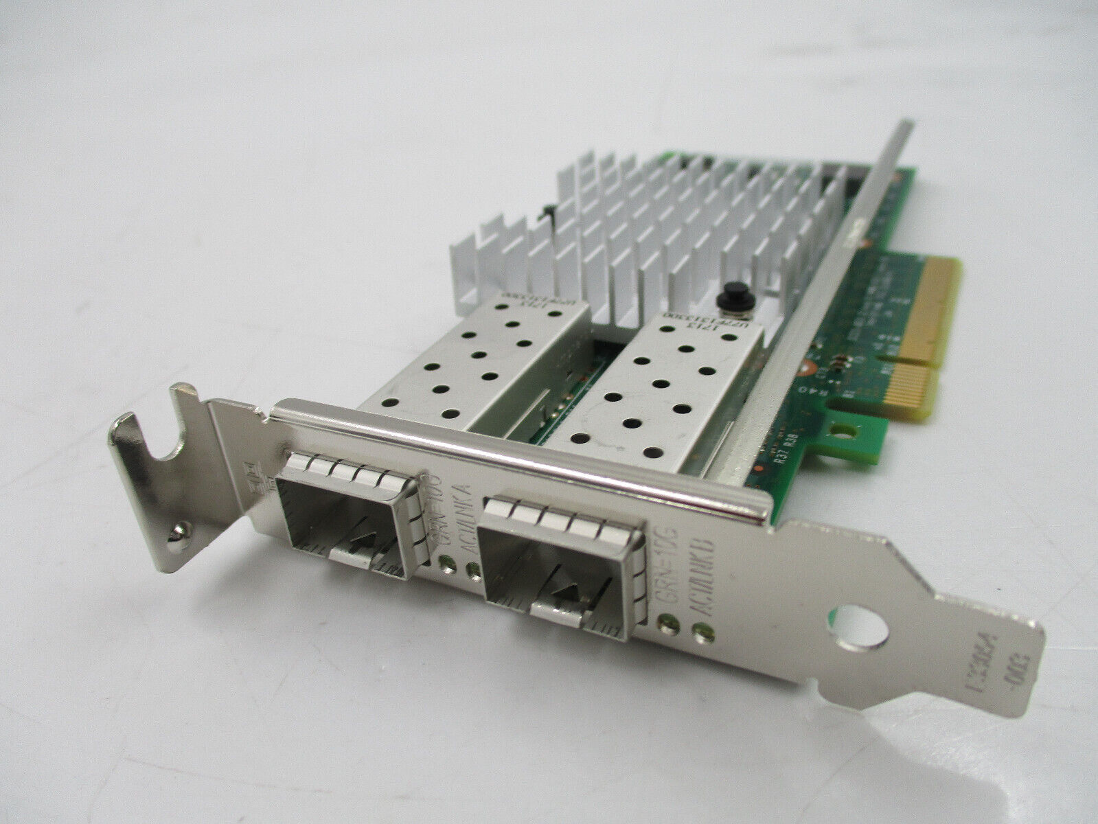 Intel X520-DA2 Dual Port SFP PCIe Network Adapter Low Profile Dell P/N: 0942V6