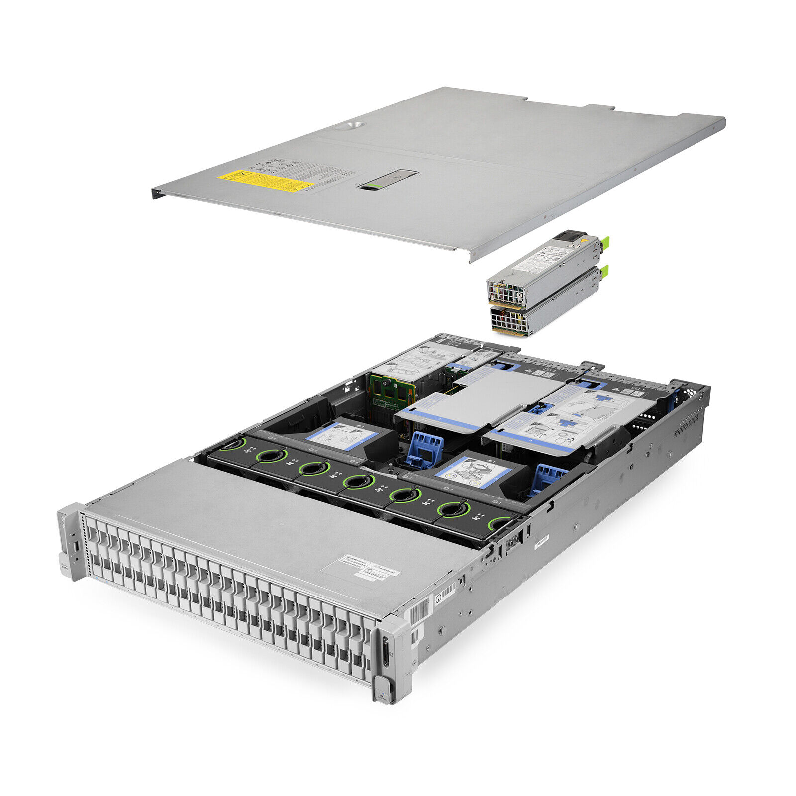 Cisco HX240C-M5 HyperFlex Node Server 2.30Ghz 36-Core 128GB 2x NEW 500GB SSD