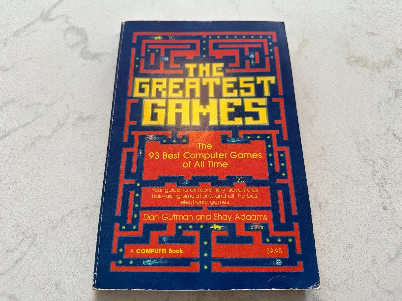 The Greatest Games The 93 Best Computer Games of All Time Vintage Book