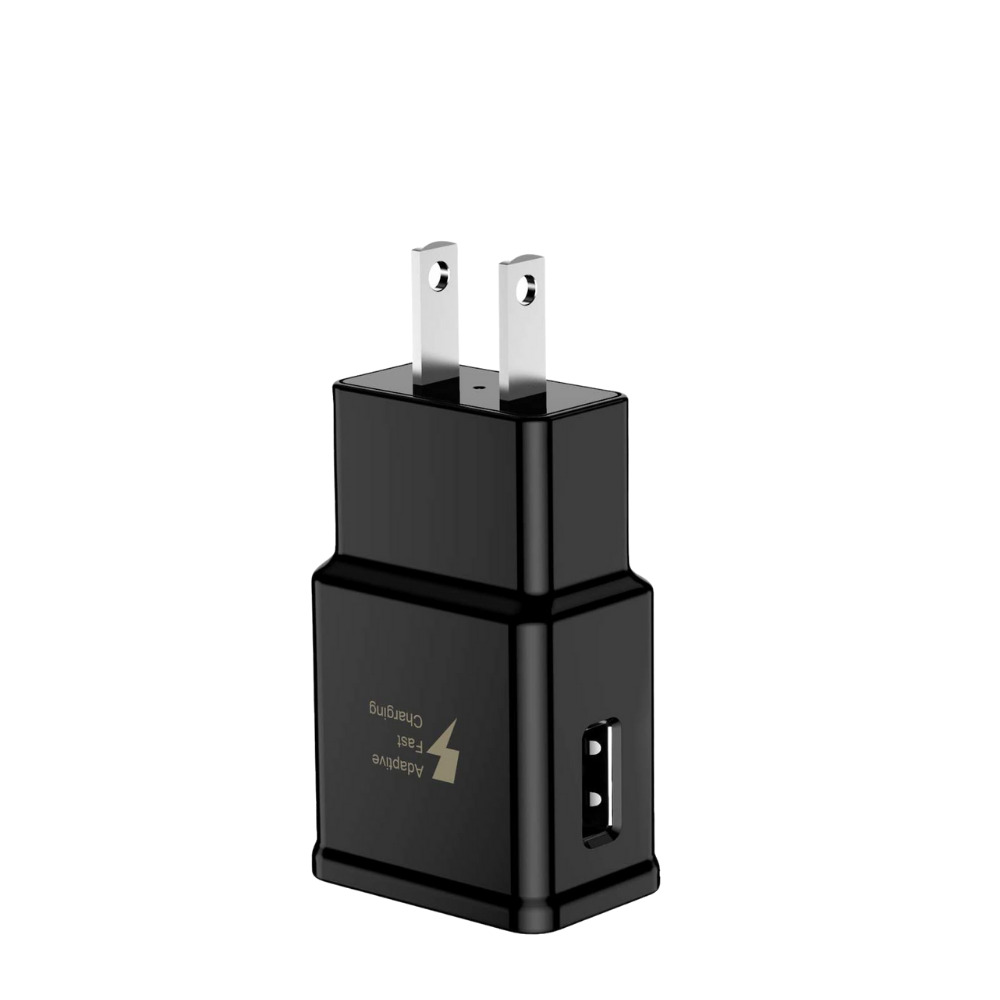 Wholesale Bulk Adaptive Fast USB Wall Charger US Block Power Adapter For Samsung