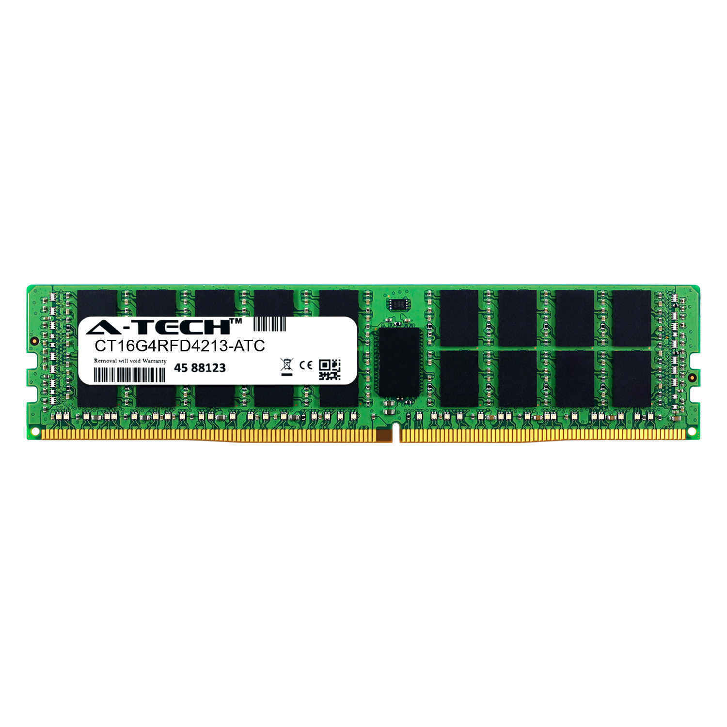 16GB DDR4 PC4-17000R RDIMM (Crucial CT16G4RFD4213 Equivalent) Server Memory RAM