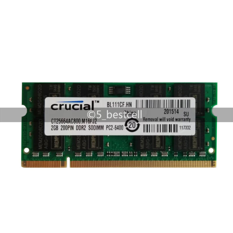 DDR2 800 MHz 2GB 4 GB 8GB 16GB PC2-6400 Desktop 240pin/ Laptop 204pin Memory Lot