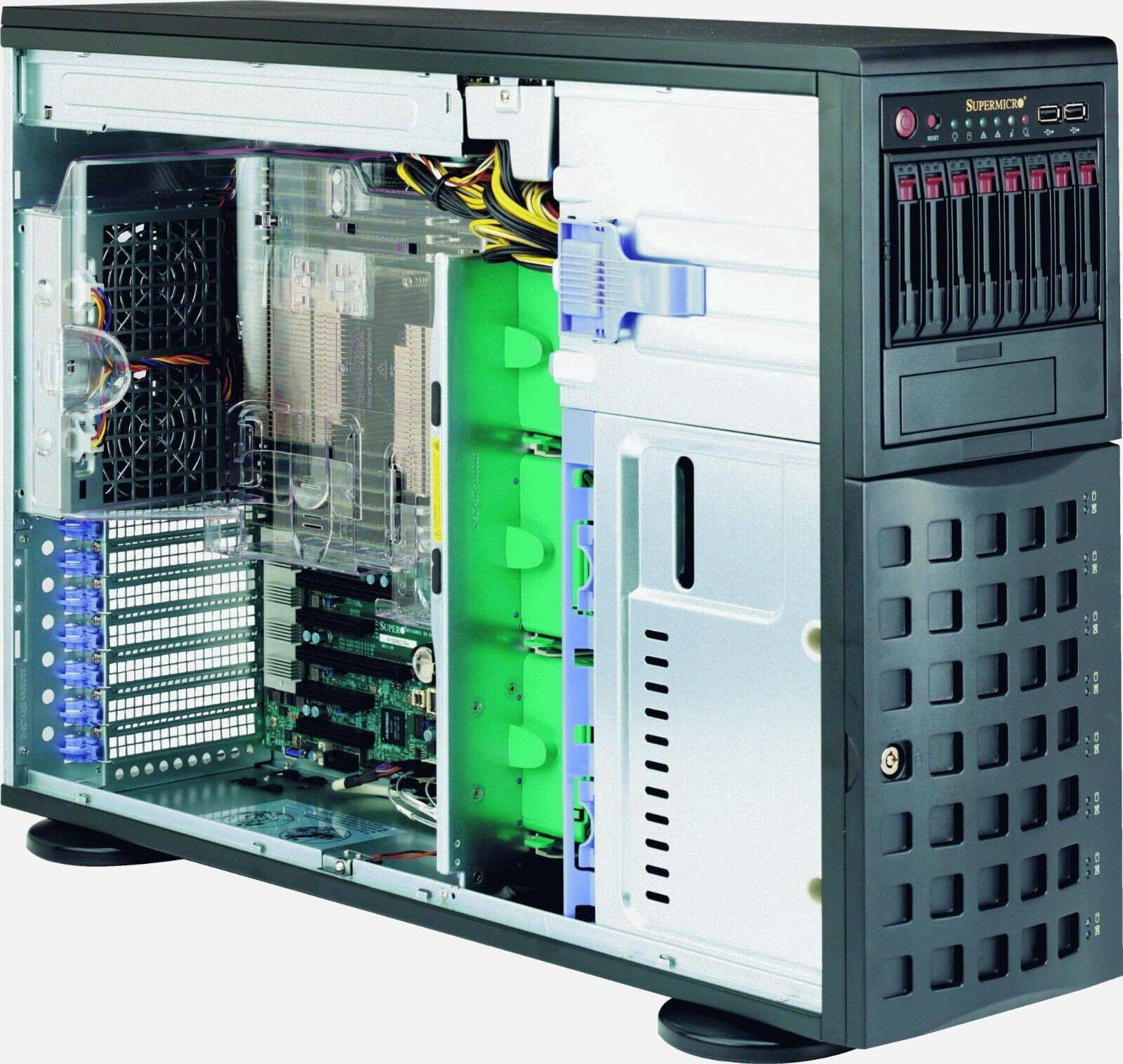 Supermicro SYS-7048R-C1RT Barebones Tower Server NEW IN BOX, IN STOCK