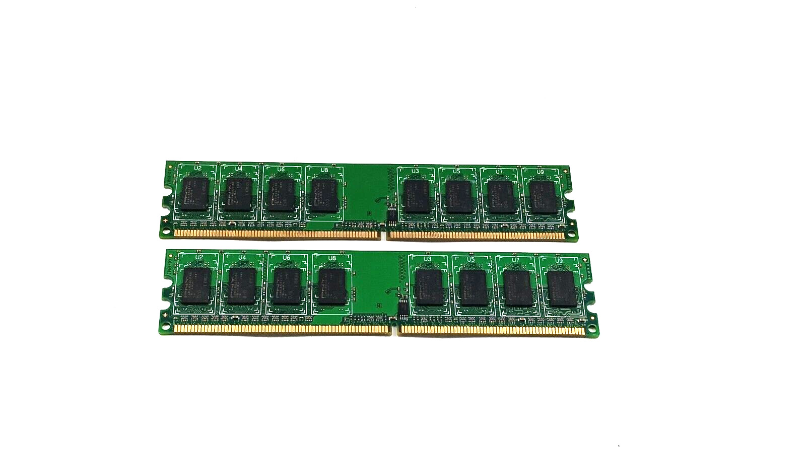 PNY 2x1GB (2GB) 1GB,DD2 DIMM,I A0QIT-T Desktop Computer RAM Memory Kit