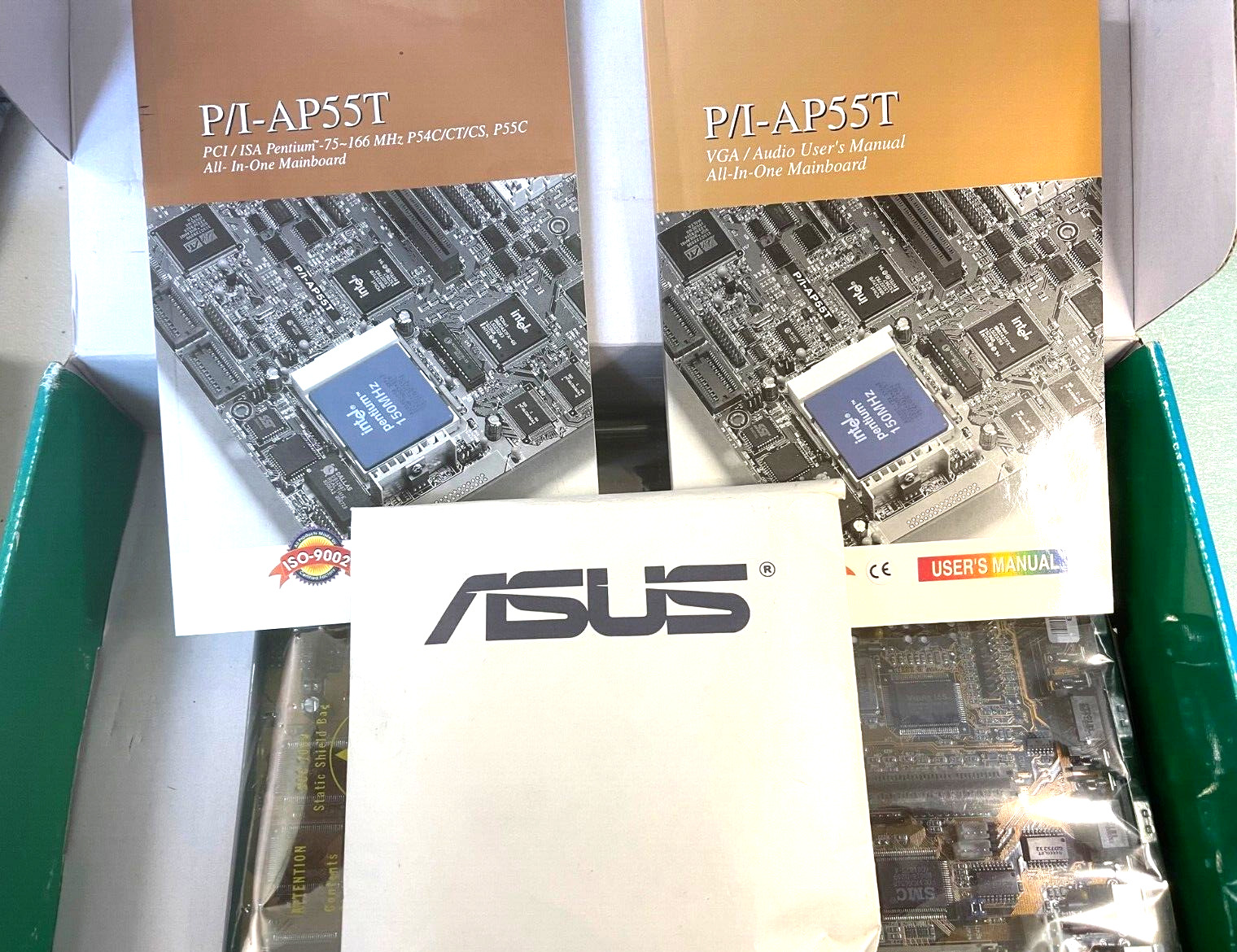 ASUS PCI/I-AP55T PENTIUM 90 TO 200MHZ LPX VGA MOTHERBOARD MANUAL DRIVER MBMX51