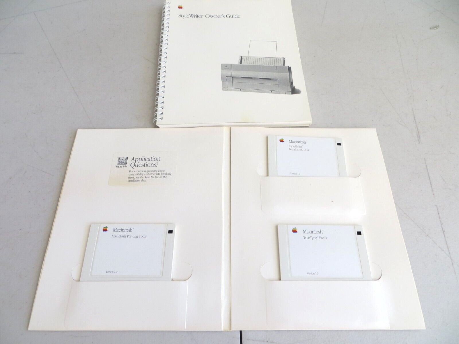 Macintosh Stylewriter Owner\'s Guide & Install Discs by Apple Computer