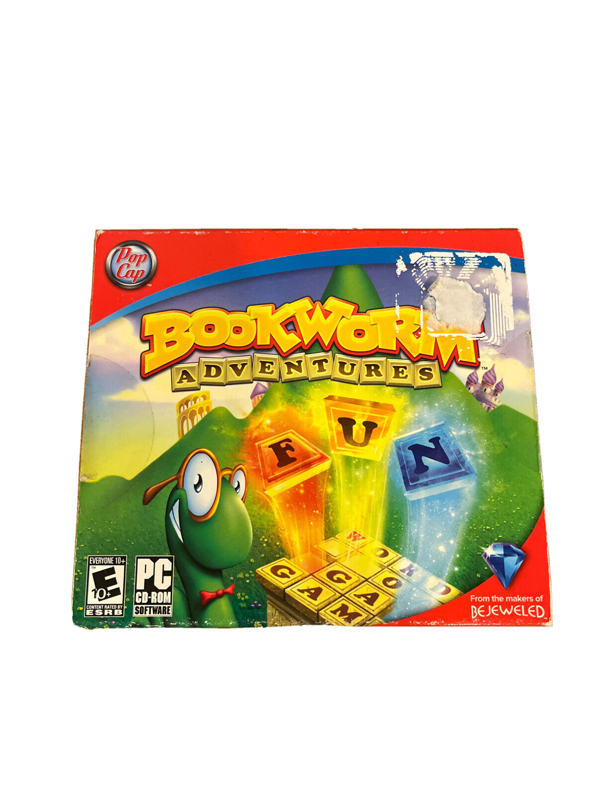 Bookworm Adventures PC Game 2006 PopCap Games, Inc. Rated E 10+