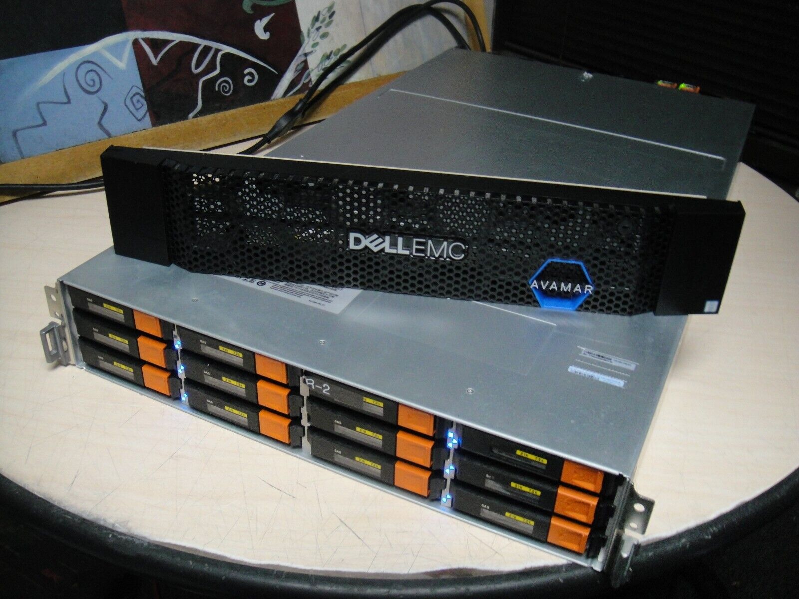 Dell EMC Avamar Gen4T M2400 2U NAS ,32GB RAM, (12) 2TB SAS,400GB SSD/SAS