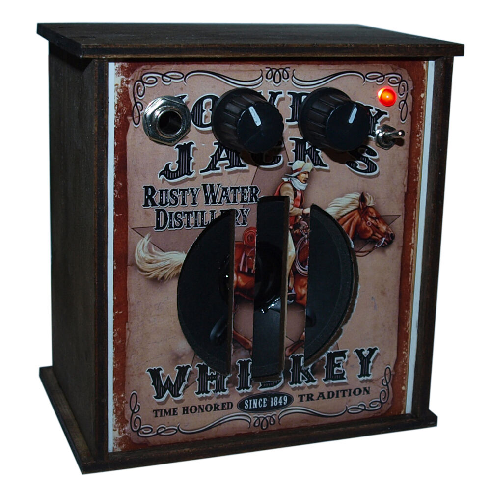 Guitar Amplifiers Cigar box Guitar Amp Distortion effect Custom wooden box