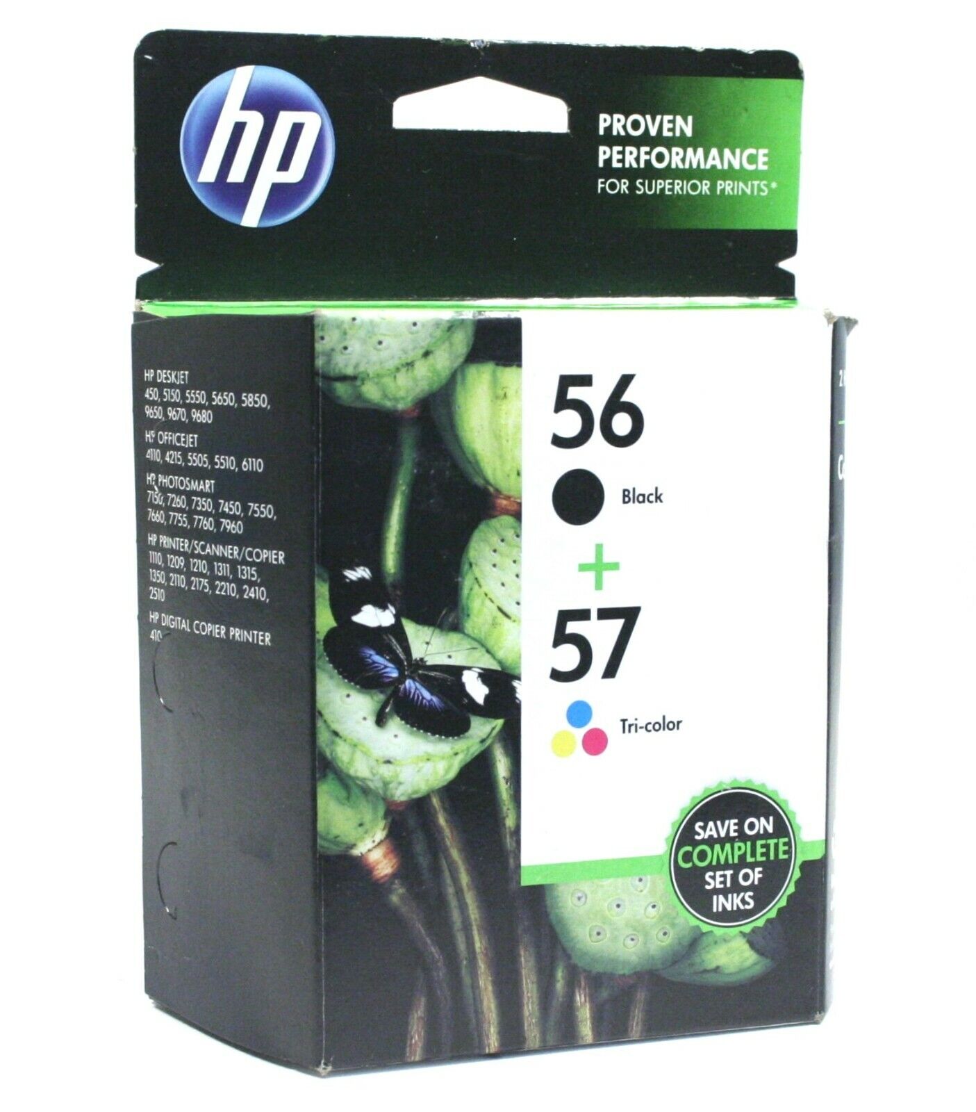 2PK Genuine HP 56 HP 57 Ink Cartridge for DeskJet 450 5150 5550 5650 EXP DATE