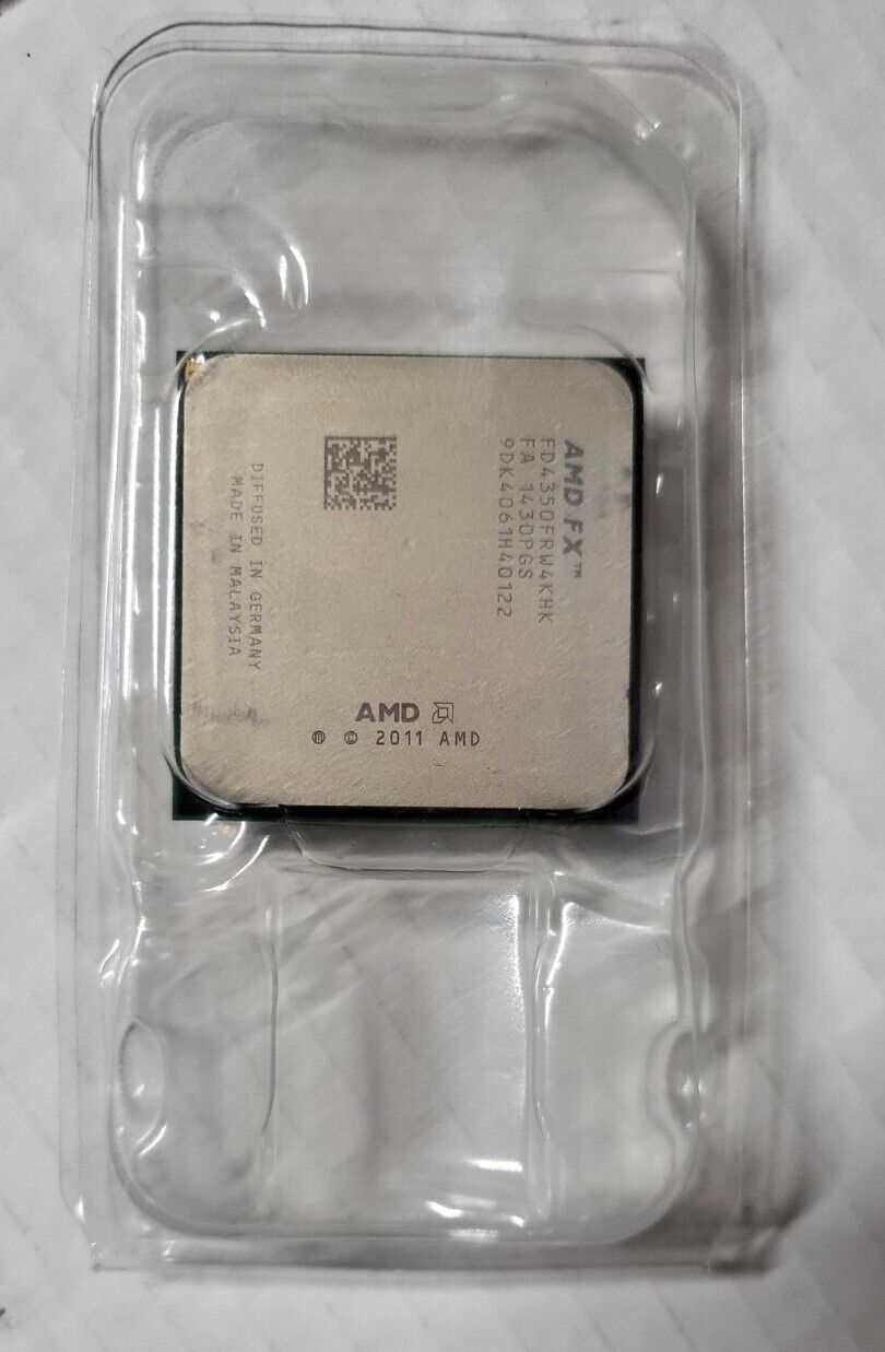 AMD FX 4350 FD4350FRW4KHK 4.2 - 4.3 GHz AM3+ Quad-Core Processor