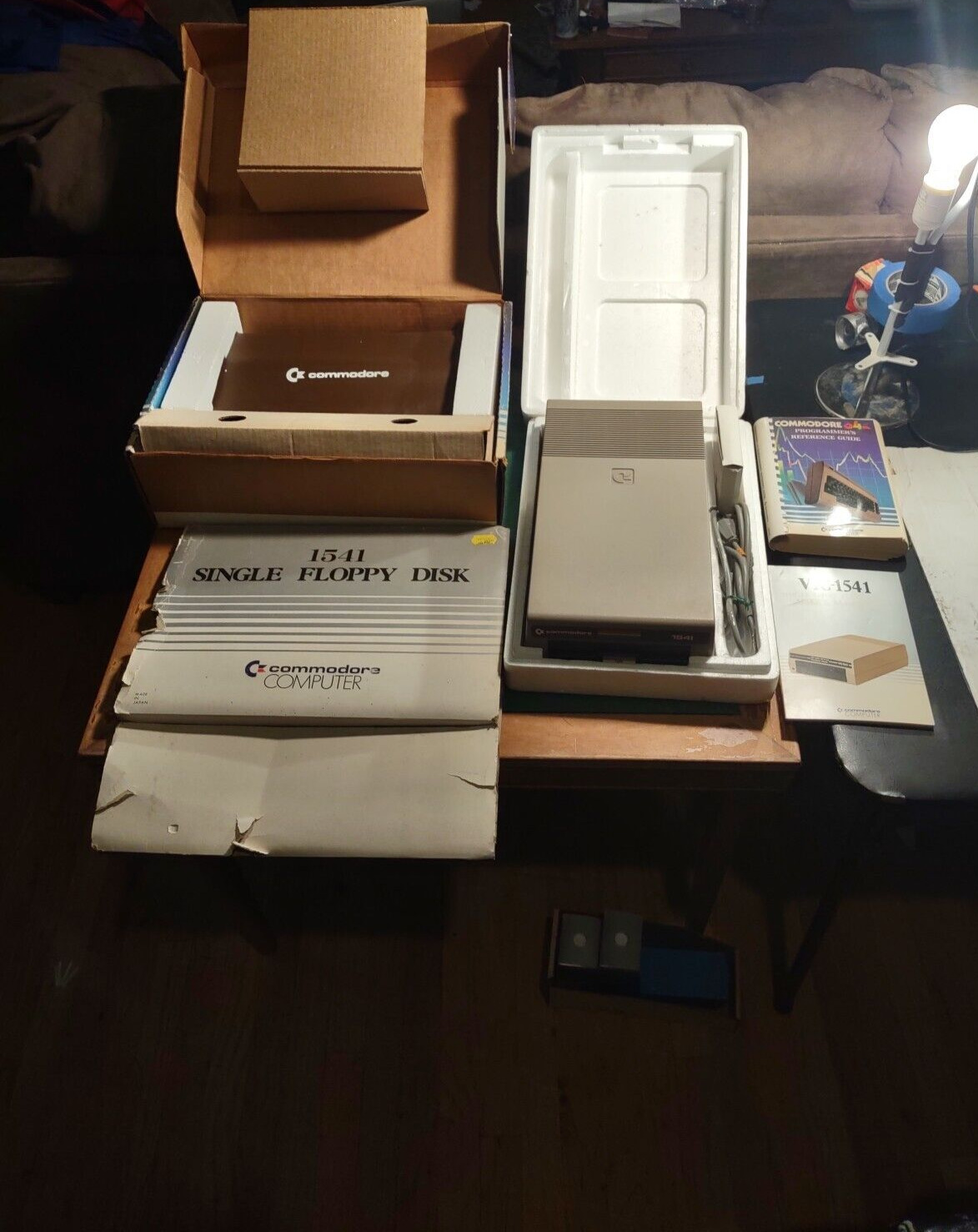 Rare Vtg NOS Bundle Commodore 64 Computer & Floppy Disk 1541