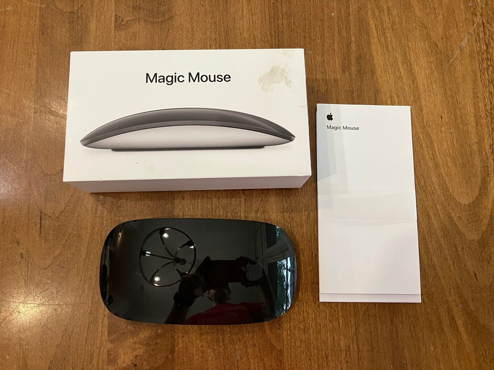 Apple Magic Mouse 2 - Black / Space Gray A1657 In Box No Cable Excellent Working