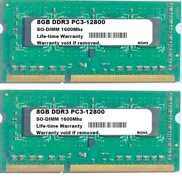 16GB (2x8GB) SODIMM Dell Latitude 6430u E5430 E6230 E6430 E6430s E6530 E6540 RAM