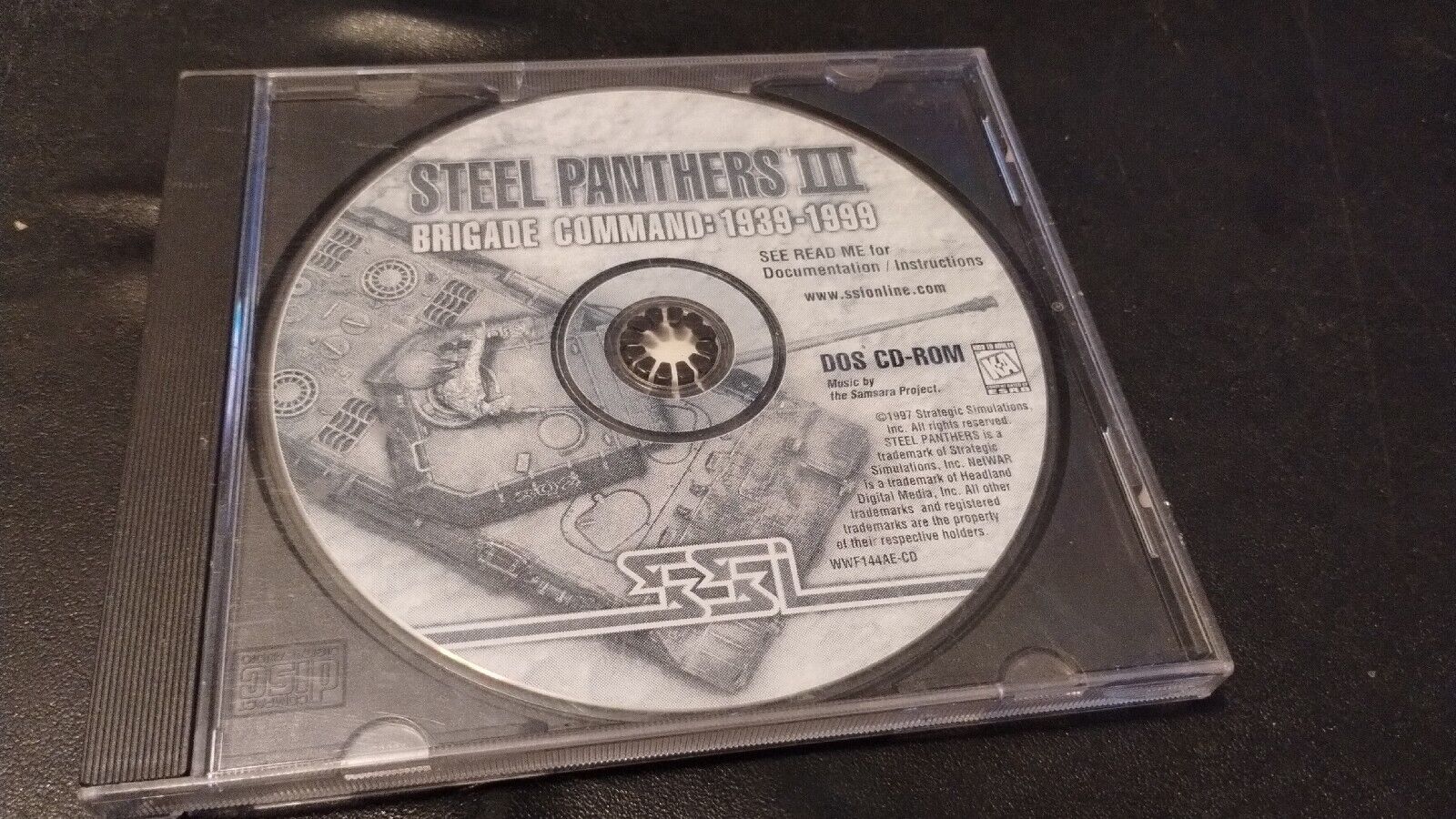 Steel Panthers III 3 Brigade Command 1939-1999 PC CD post World War II tank game