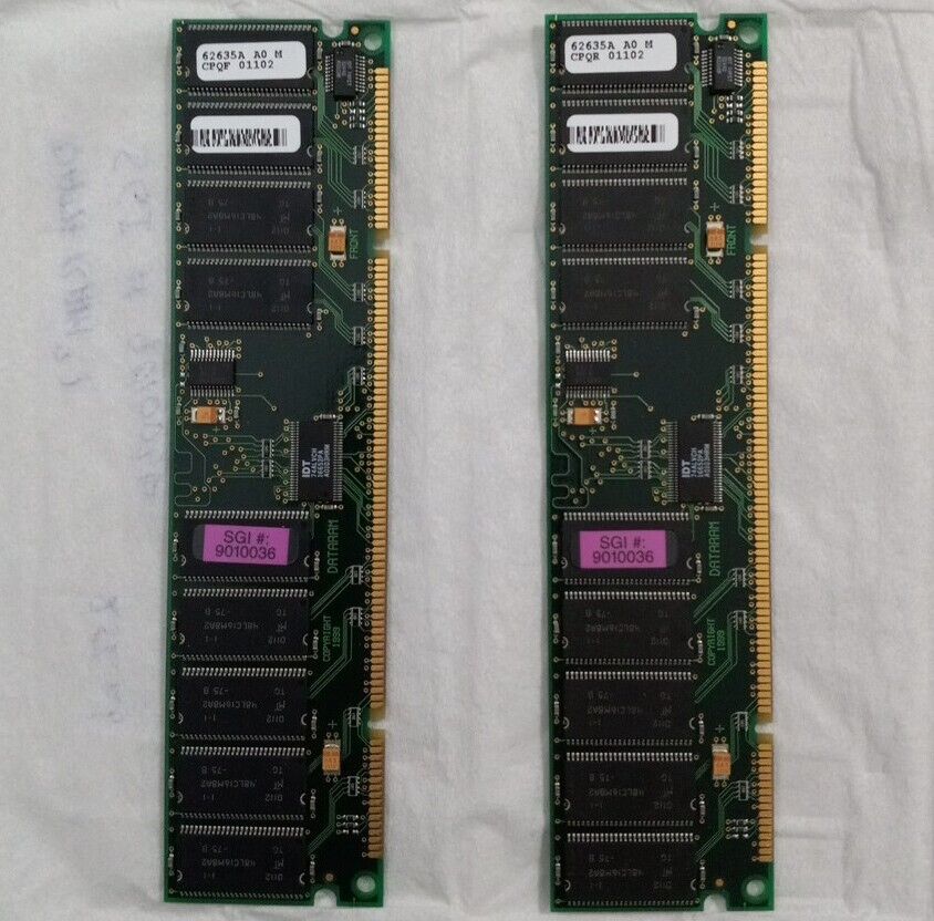 Genuine SGI 512MB Kit (2 X 256MB) DIMM Memory for SGI OCTANE 9010036 *Untested*