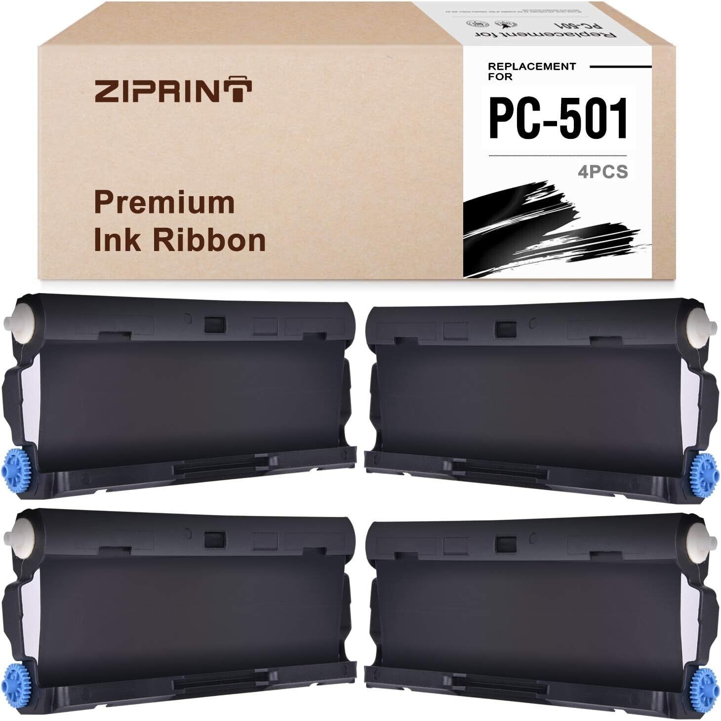 4 Fax Ribbon For Brother PC501 PC-501 PC401 PC402RF PC502 FAX575 560 565 580 660
