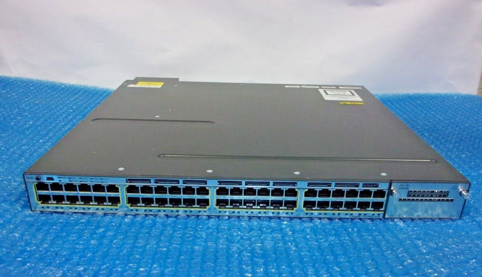 Cisco Catalyst 3750-X Series PoE+ WS-C3750X-48PF-S 48-Port Network Switch