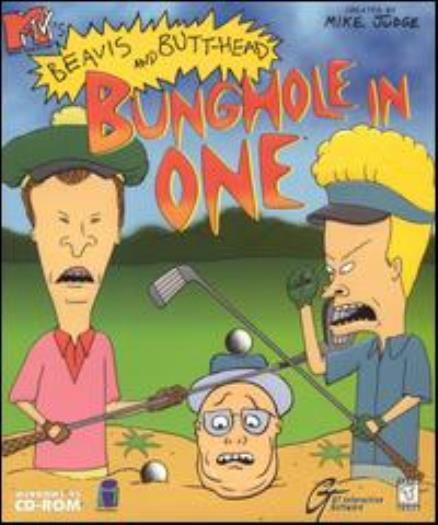 MTV's Beavis and Butt-Head Bunghole in One PC CD mini golf TV putt golfing game