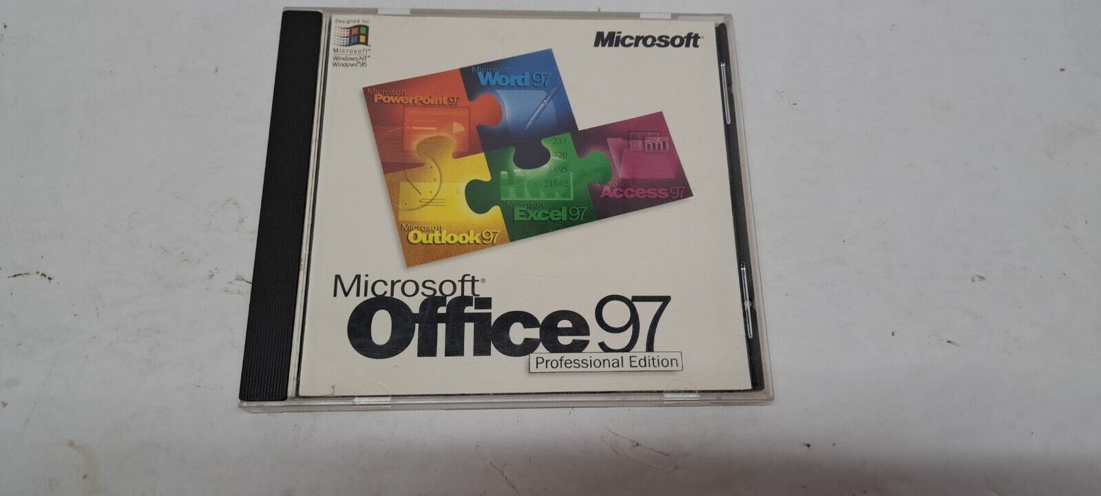 Microsoft Office 97 Professional Edition Version w/  Product Key 12/4/14