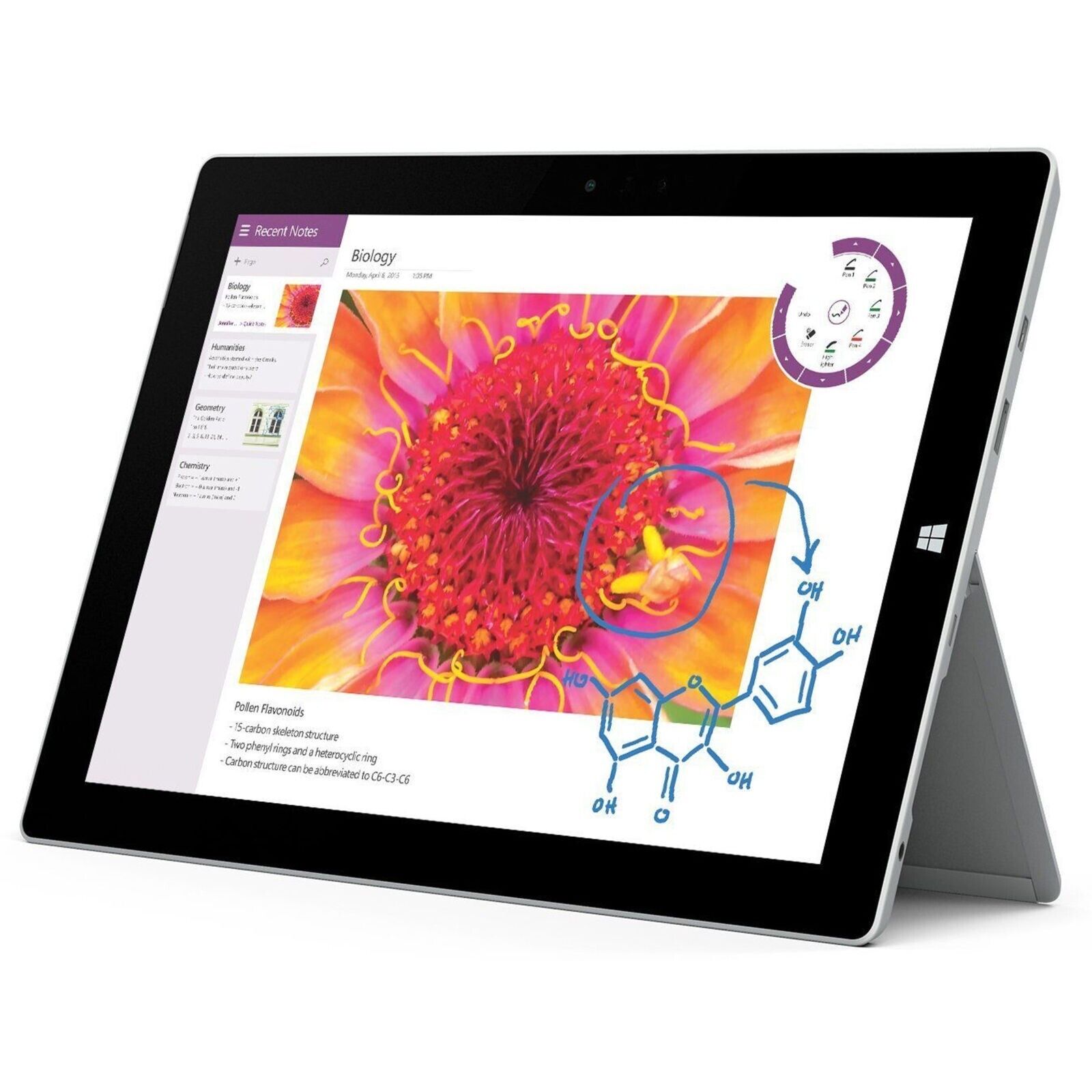 Lot 5:Microsoft Surface 3 1645  64GB X7-Z8700 10.8\