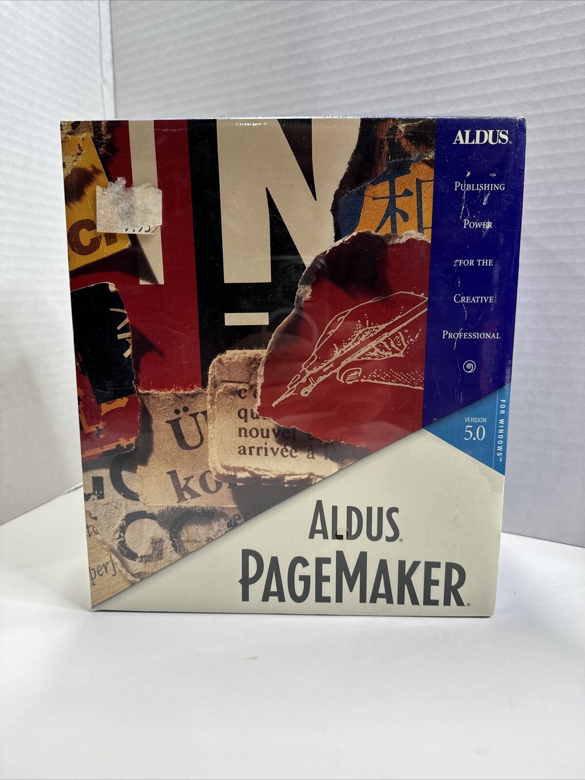 Aldus Pagemaker 5.0 For Windows Brand New Sealed Publishing Software