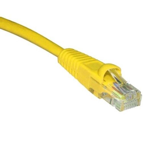 10 Foot Cat 6 Patch Cable Yellow, Network Ethernet Cable