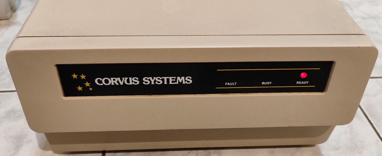 Vintage Corvus Systems 6MB Hard Disk Drive HDD for Apple II  SUPER RARE