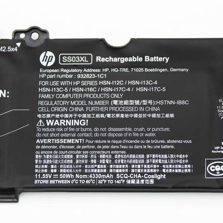Genuine 50Wh SS03XL Battery For HP EliteBook 730 735 740 745 830 836 G5 Series