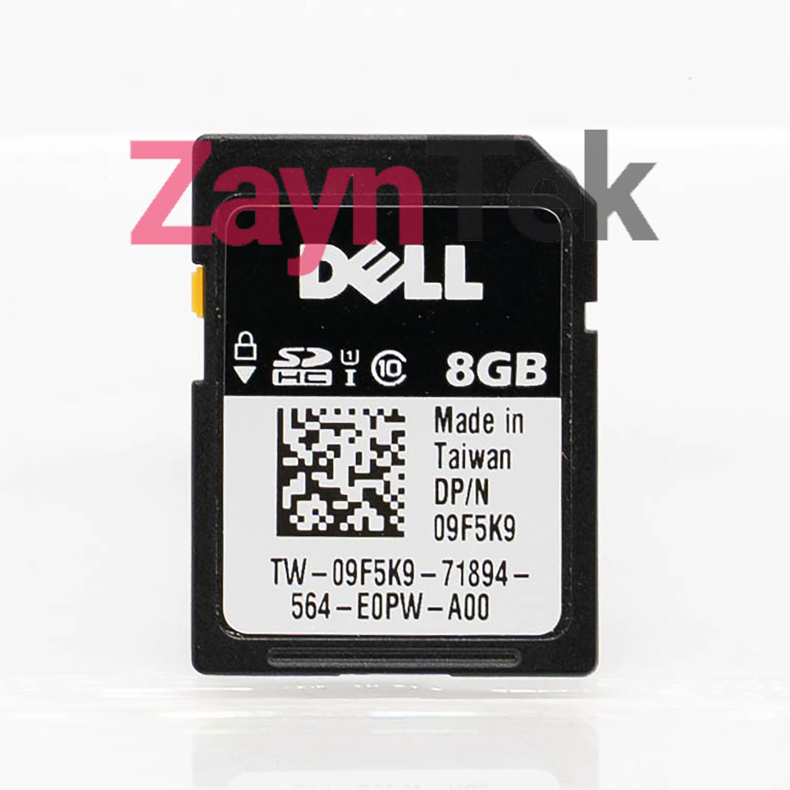 Genuine Dell 8GB iDRAC vFLASH Class 10 SD Card Module (9F5K9)
