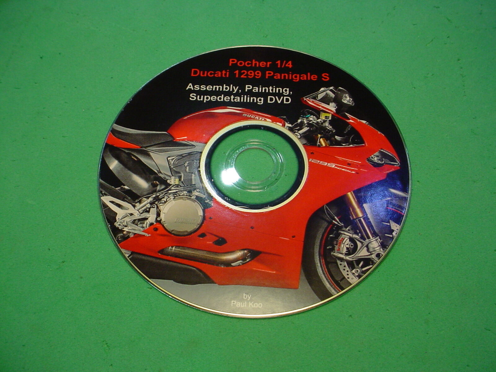 POCHER 1/4 DUCATI 1299 PANIGALE ASSEMBLY, PAINTING & SUPERDETAILING DVD/DOWNLOAD