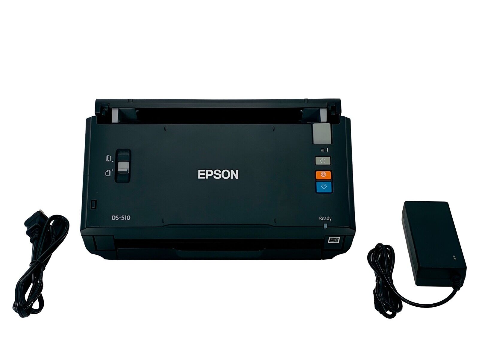 Epson WorkForce DS-510 Pass-Through Duplex Scanner J341A w/Bundle NO INPUT TRAY