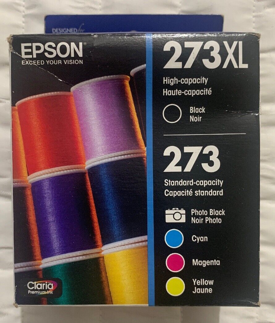Epson 273 DURABrite Ultra Photo Black, Black & Color Combo Pack T273XL-BCS OEM