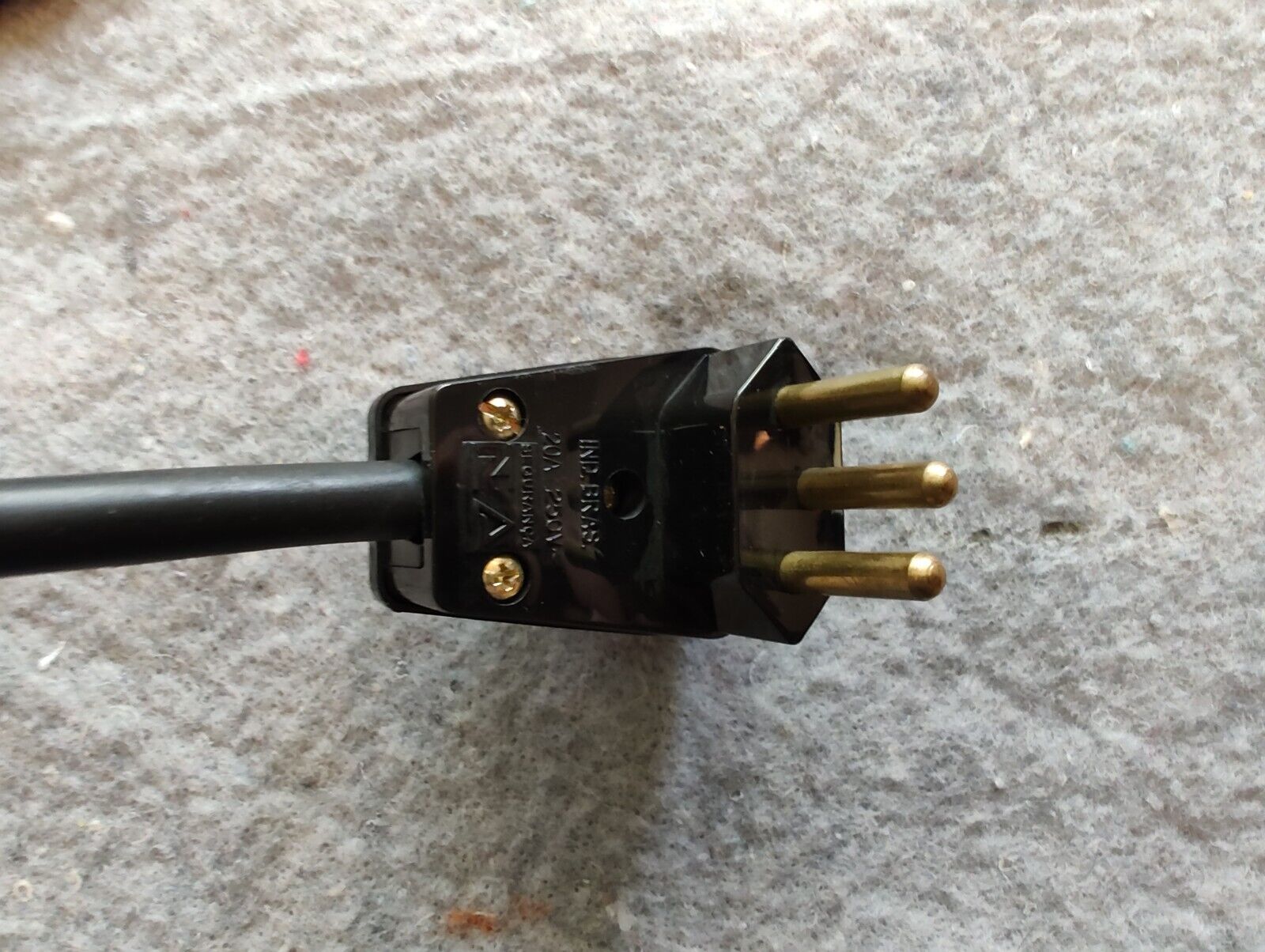 Type - N Power Cord (OEM PN 000000041168144)