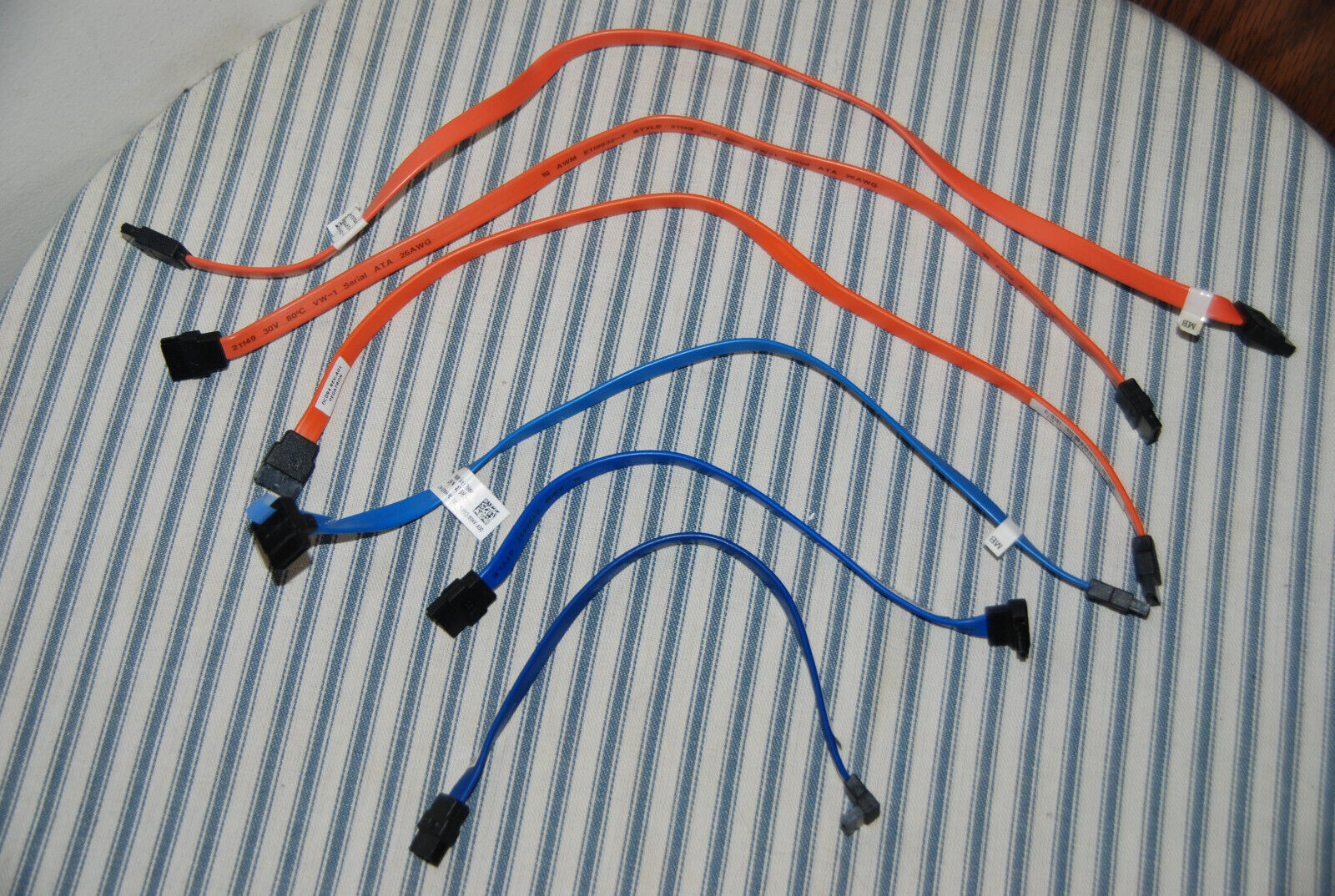 Set of 6 SATA Hard Drive Cables - PC Hardware