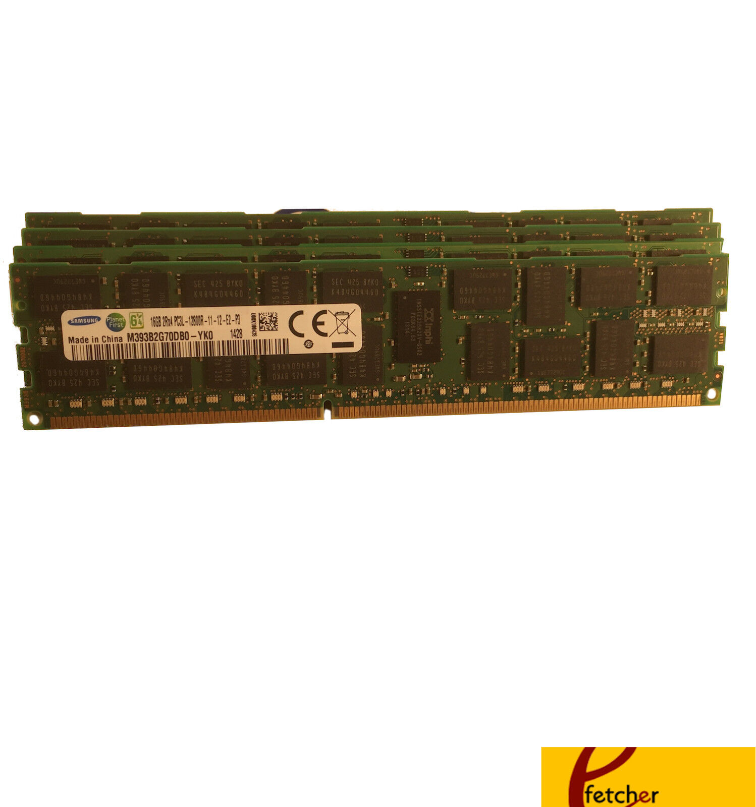 64GB (4 x 16GB)  DDR3 1600 Memory For HP Compaq Workstation Z620, Z820 