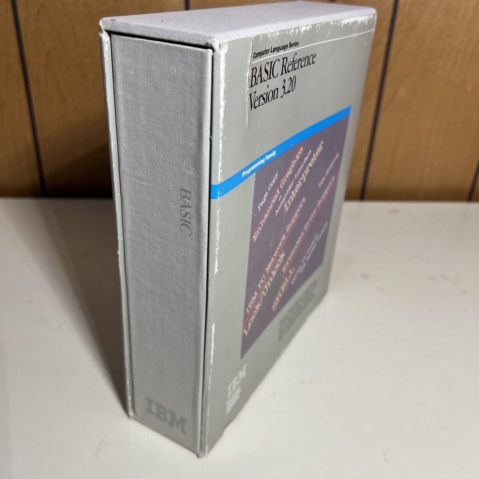 Vintage IBM Basic Reference Version 3.20 With 3 diskettes and manuals