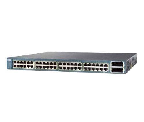 New Cisco WS-C3560E-48PD-S 48 Port Switch w/750WAC Power