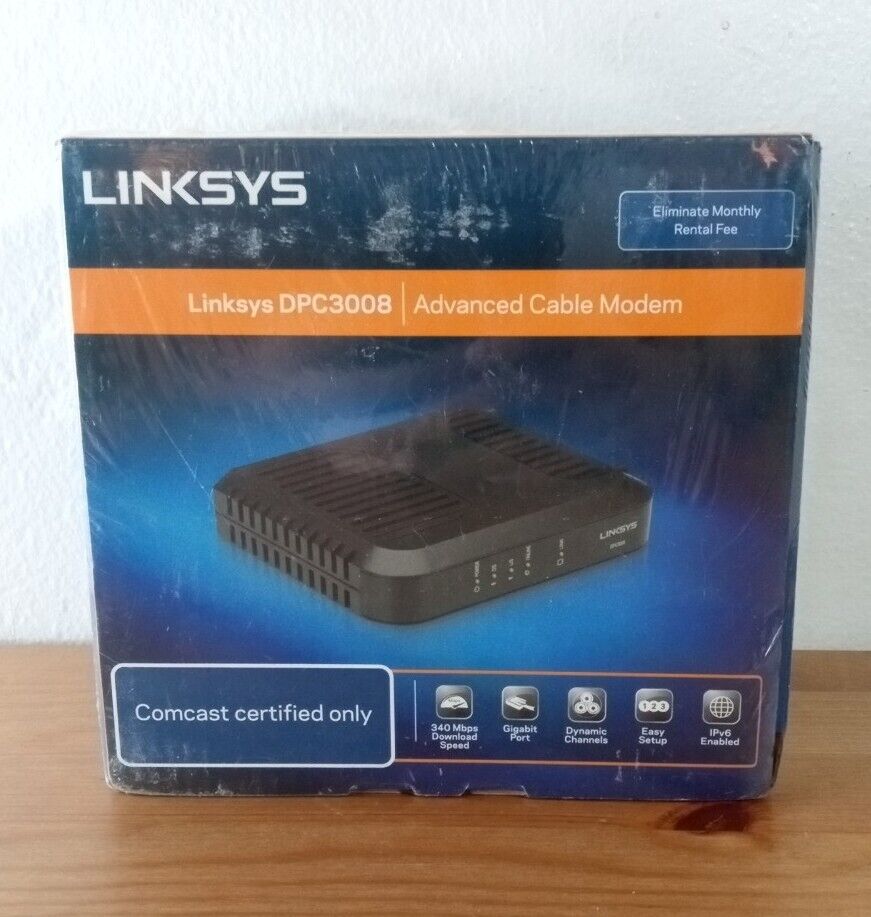 CISCO Linksys DPC3008 Advanced DOCSIS 3.0 Cable Modem