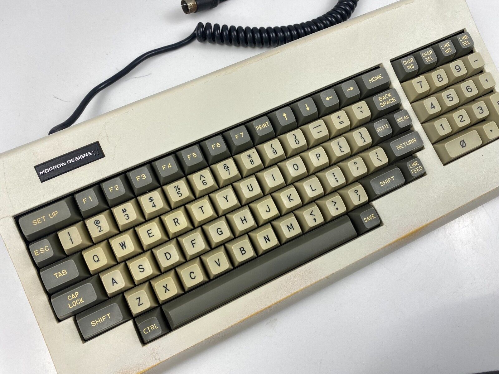 Vintage Morrow Designs Micro Decision MD-2 Keyboard 1982
