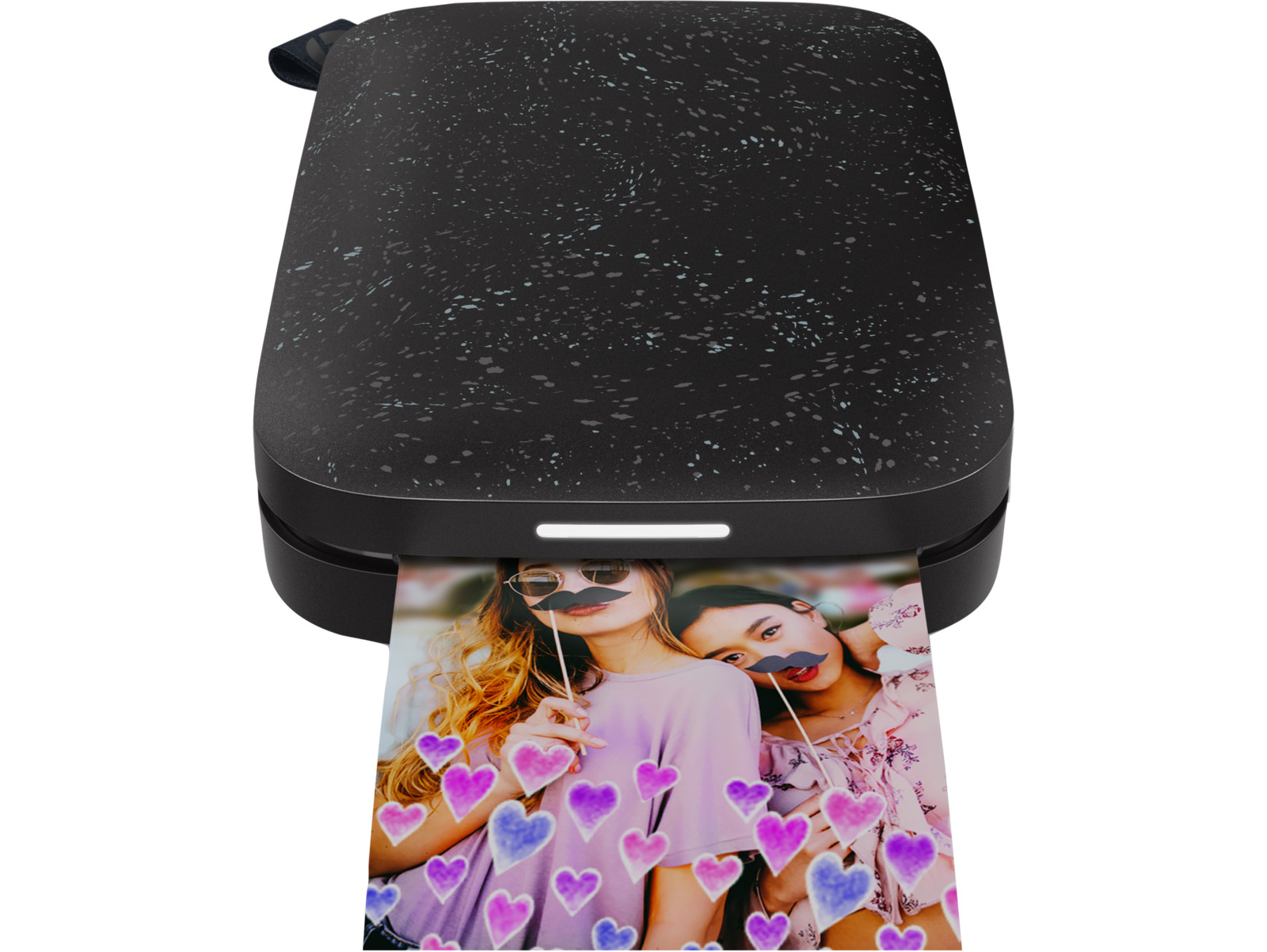 HP Sprocket Portable Photo Printer | 2nd Edition | Noir | 1AS86A