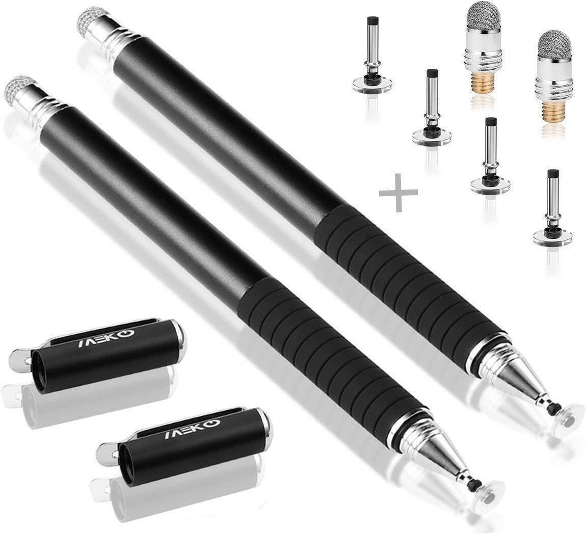 MEKO stylus touch pen Set of 2 pieces with Replacement Tips 6 pcs ‎MEKO-DISC1