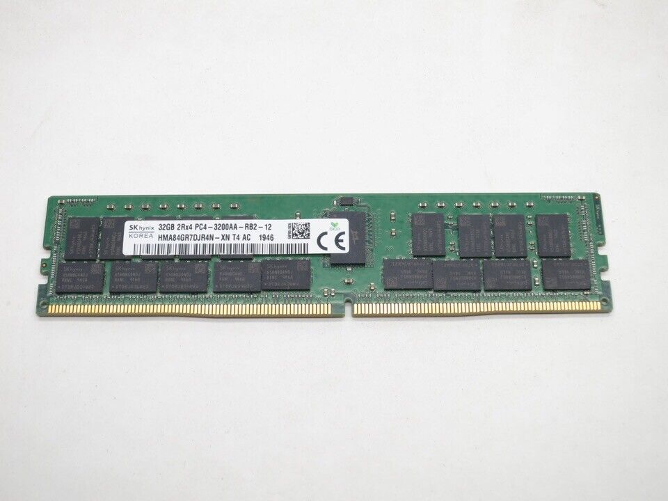 HMA84GR7DJR4N-XN SK HYNIX 32GB DDR4 3200 RDIMM ECC REG 2Rx4 SERVER MODULE