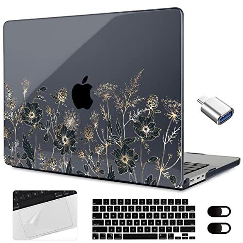 MEEgoodo for MacBook Pro Case 13 inch 2022 2021 2020 A2338 M2/M1 A2251 A2289 ...