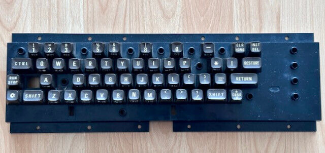 Commodore C64 Keyboard Keys/Keycaps - Mitsumi Keyboard, Key, Spring, Stamp