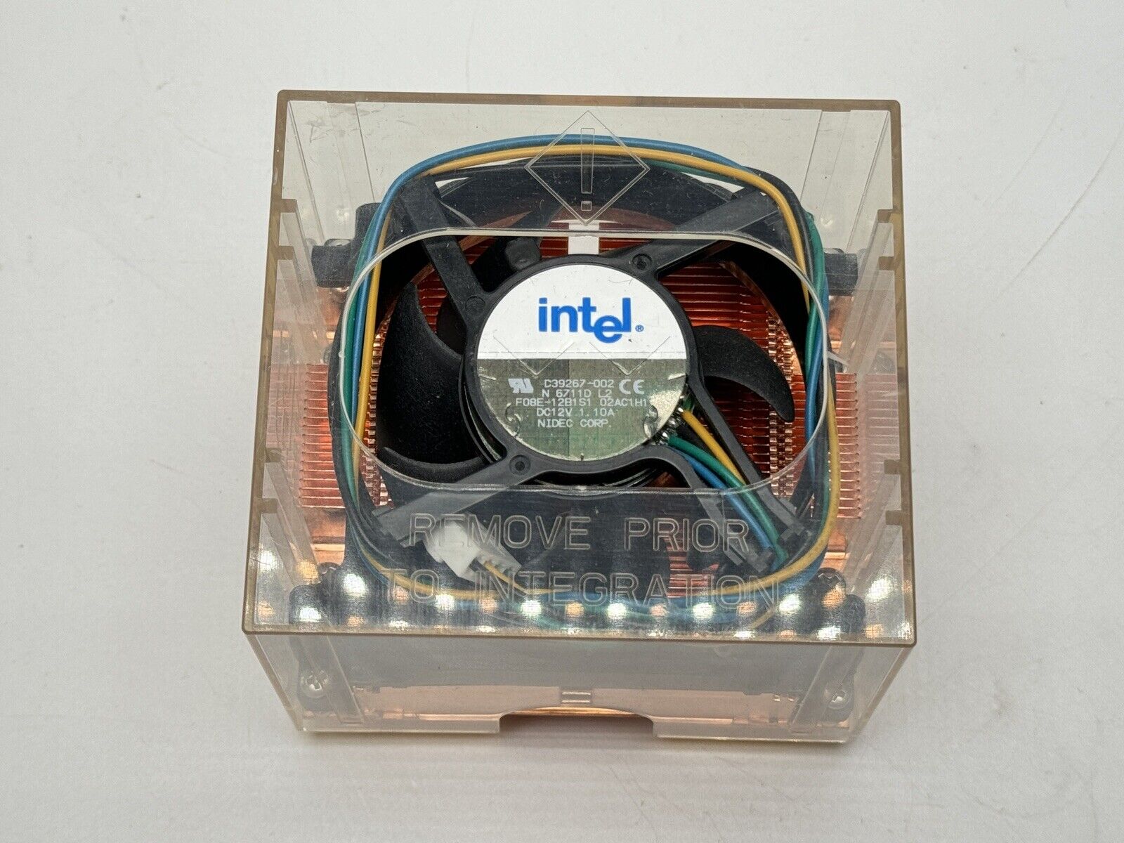 Genuine Intel D39267-002 Copper Intel Xeon CPU Heatsink Fan Socket LGA771